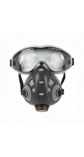 Полумаска фильтрующая с интегрированными очками Air Optics 9500 Jeta Safety Полумаска фильтрующая с интегрированными очками Air Optics 9500 Jeta Safety