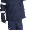 Комплект летний для защиты от термических рисков электрической дуги костюм тип АЛ-2 с усиленной курткой-накидкой АН-7У ЗЭТВ 101,6 кал/см2 (8-й уровень защиты)